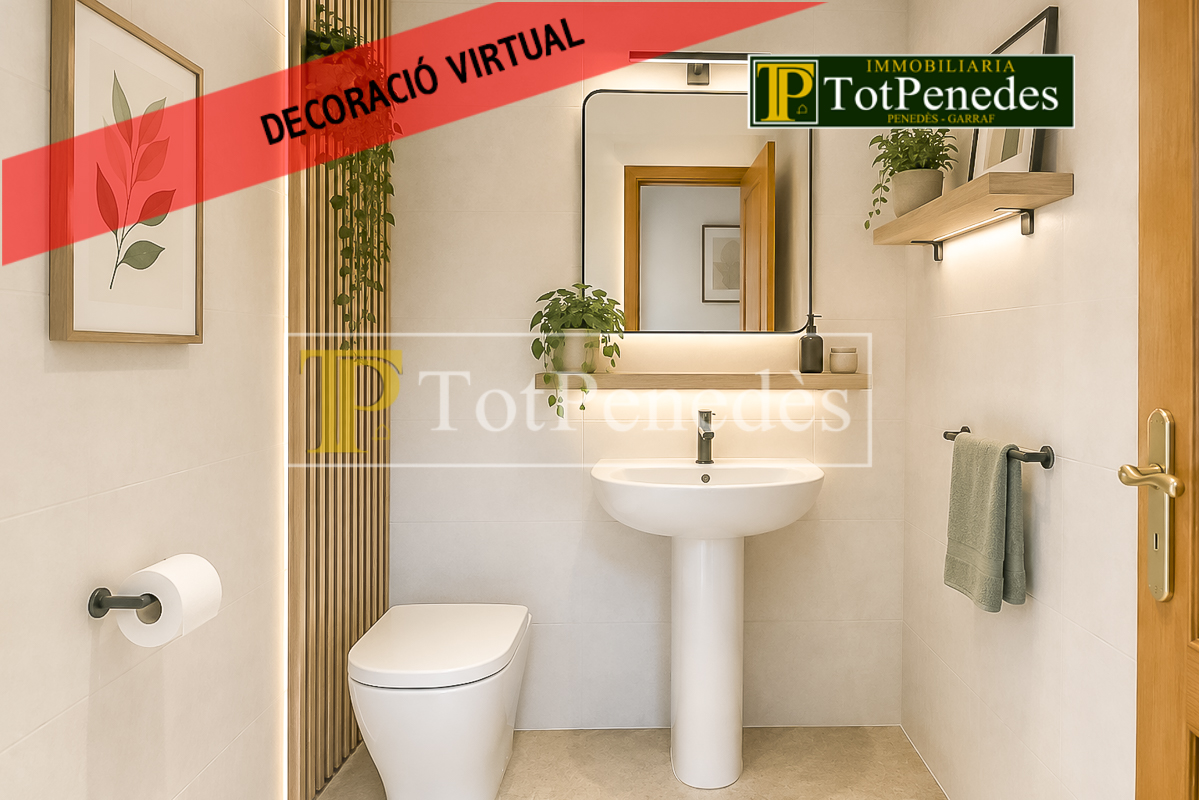 Pis Passeig Marítim Vilanova lavabo